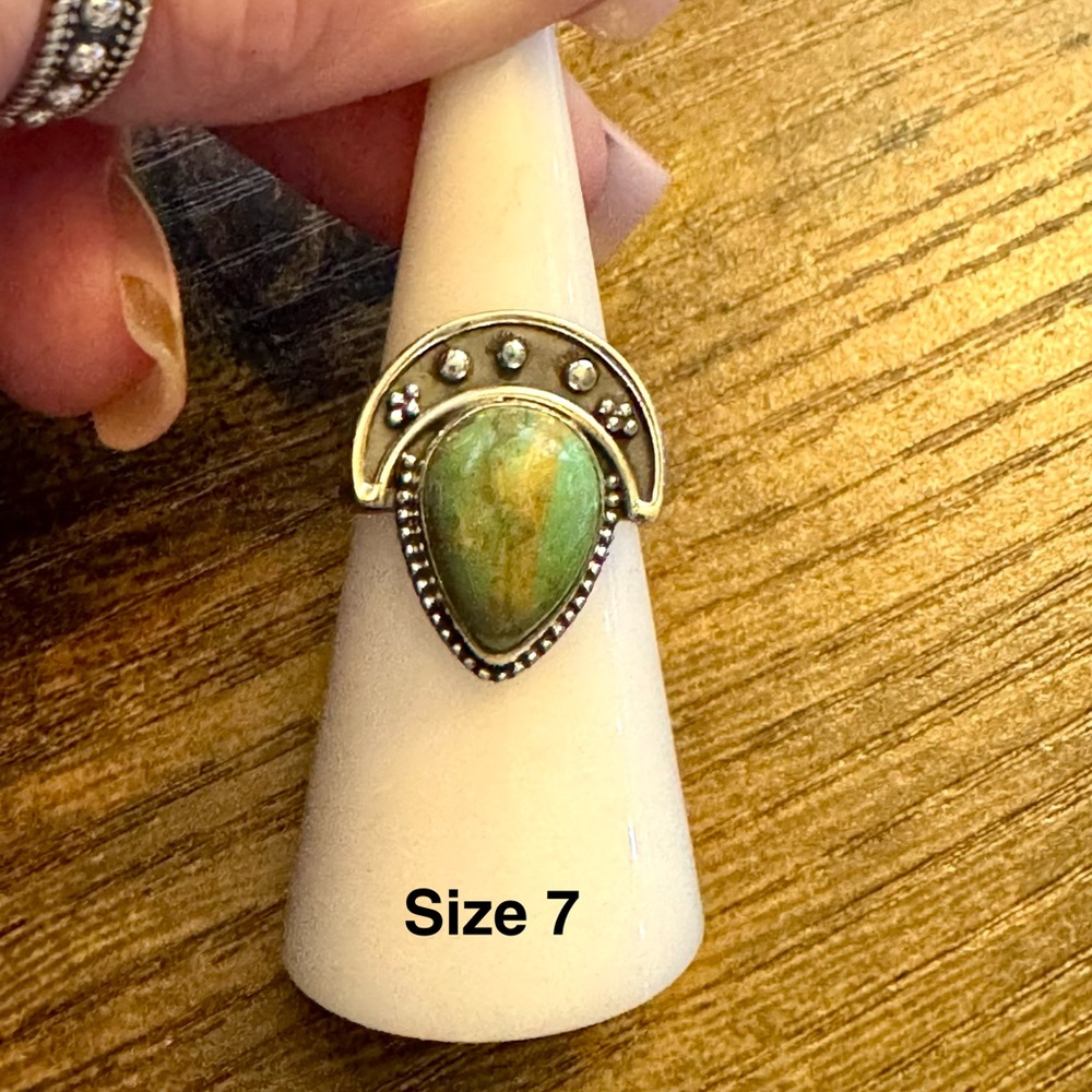 Sterling Silver Turquoise Ring